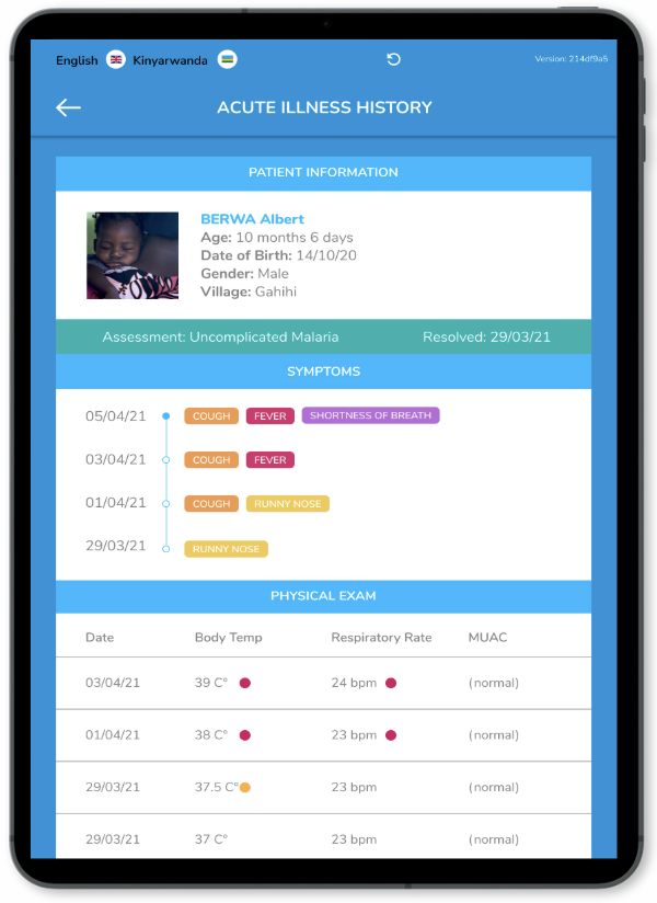 E-Heza Screenshot - Progress Report