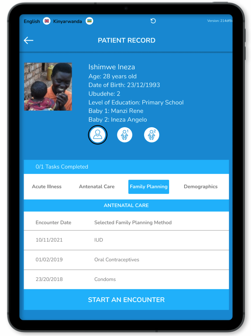 E-Heza Screenshot - Family Planning