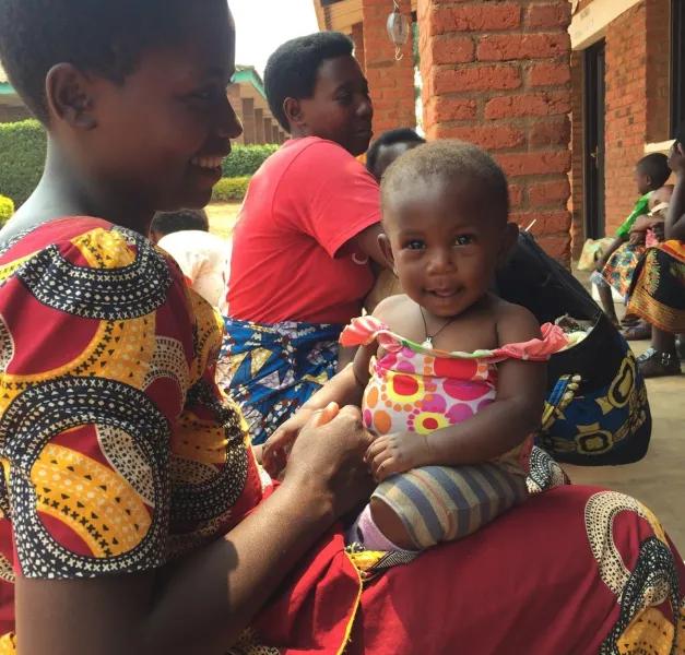 Mother with Child in Rwanda